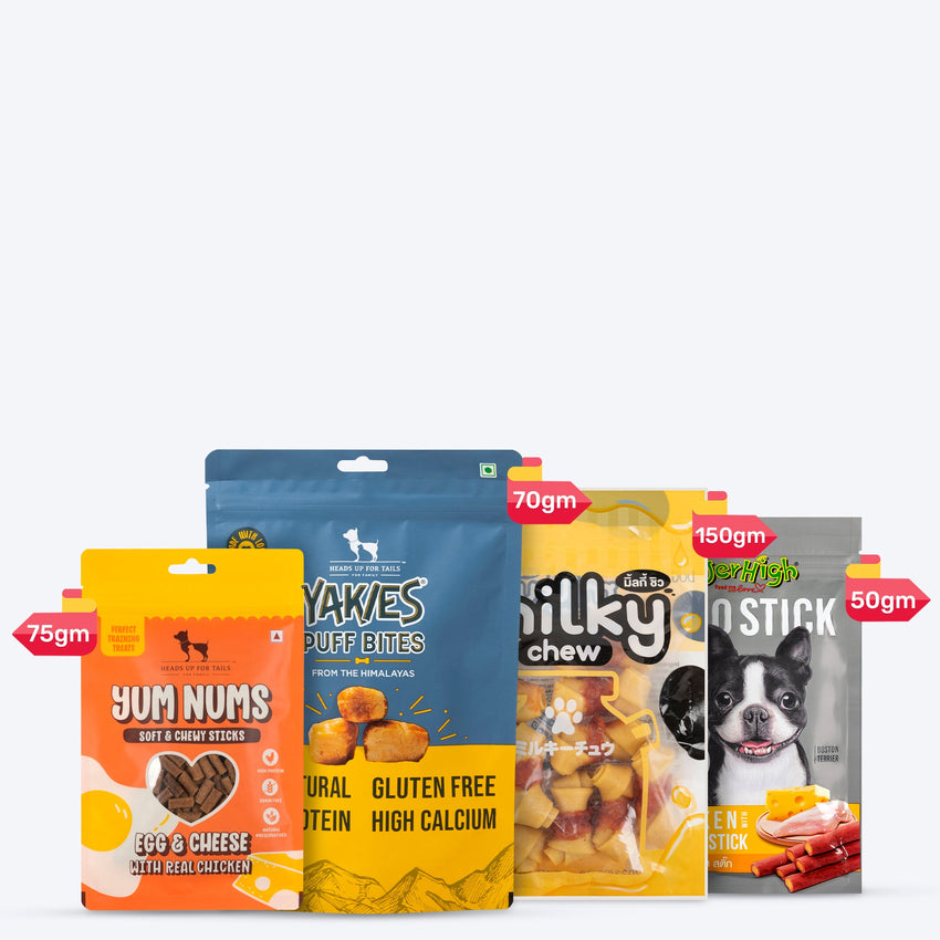 HUFT Cheese Please Treats Combo Pack For Dog