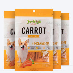 JerHigh Carrot Stix Dog Treats - 100 g